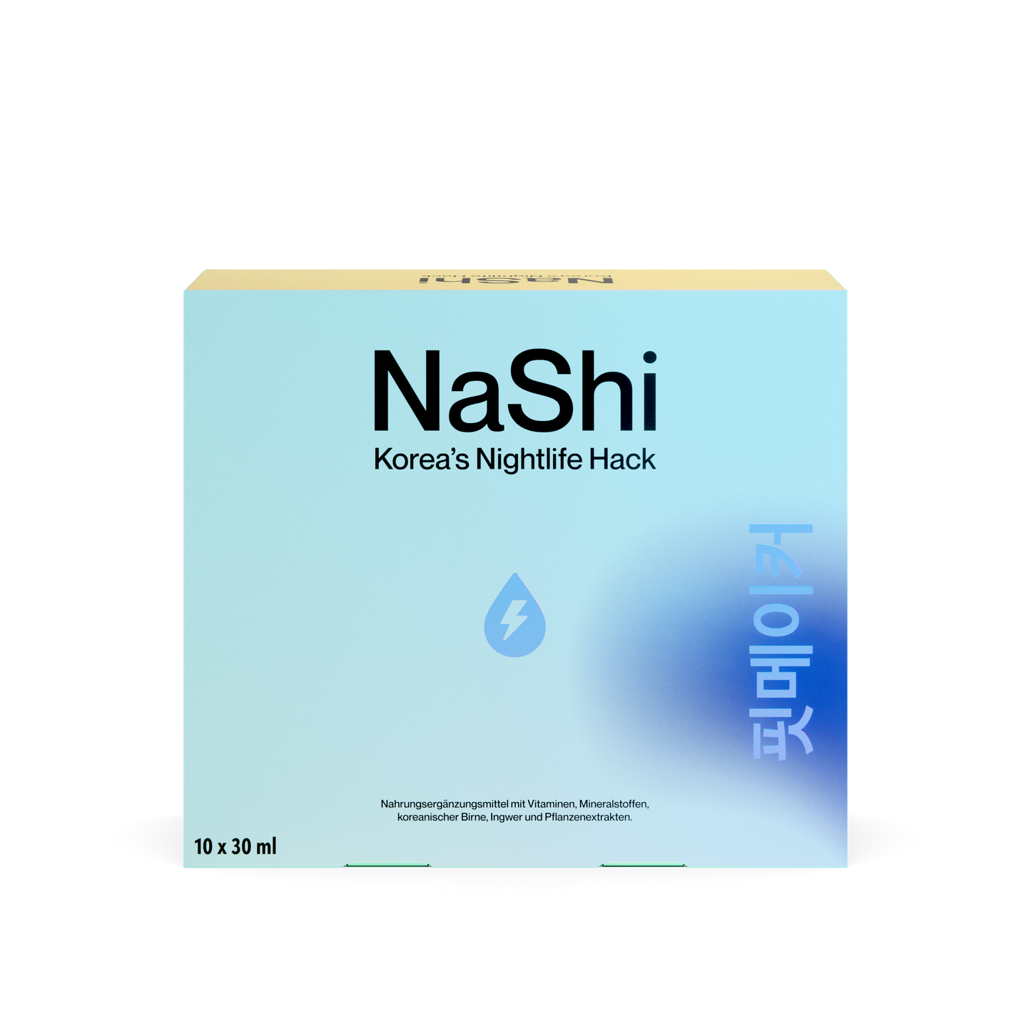 NaShi. Elektrolyten Getränk, 10 Elektrolyten-Shots