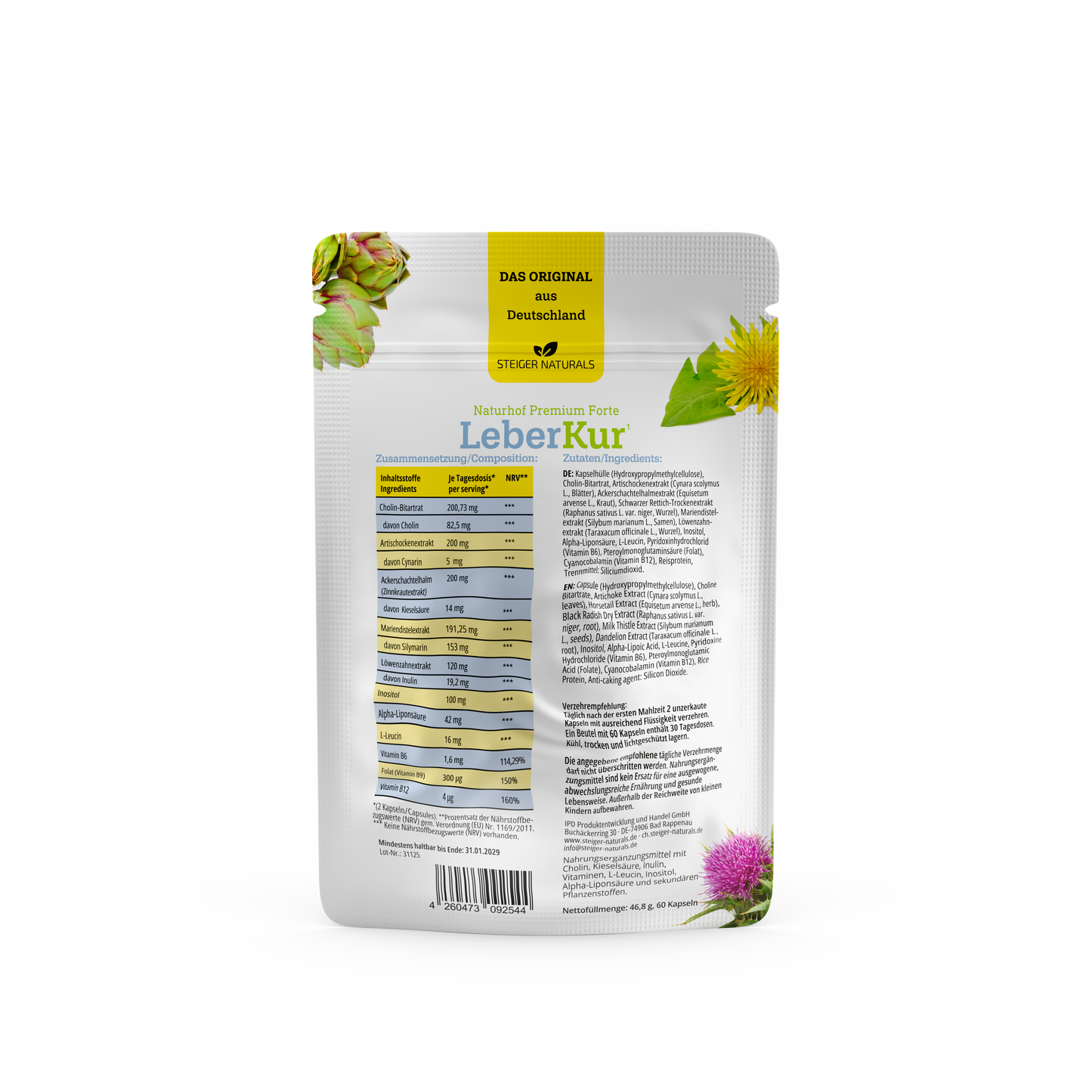 Cura hepática Naturhof*.